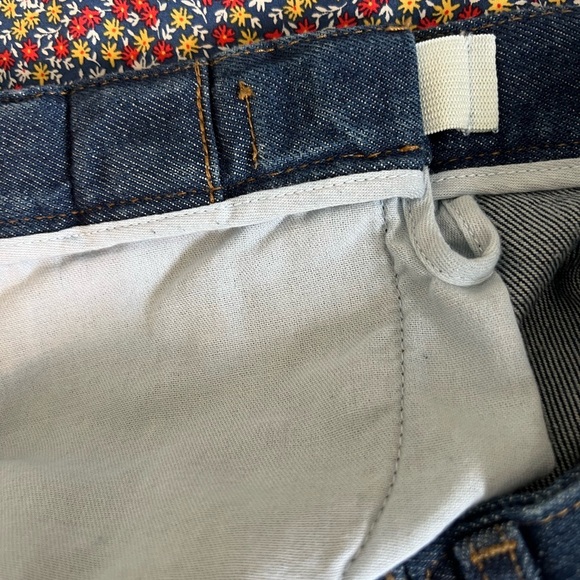 L L Bean Men's Comfort Waist Jeans Dark Wash Sz 44x29 Adjustable Waist workwear - Picture 12 of 15